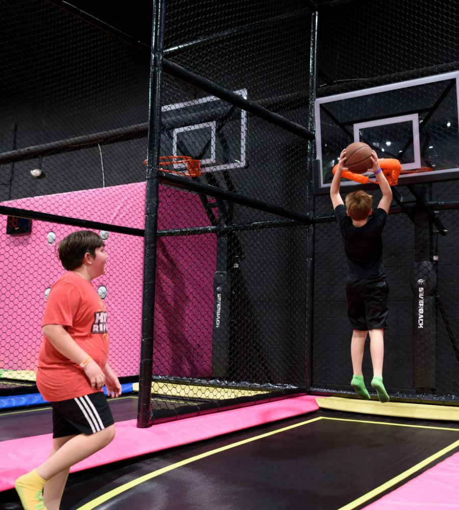 Basketball 5 soar to new heights with trampoline basketball 010