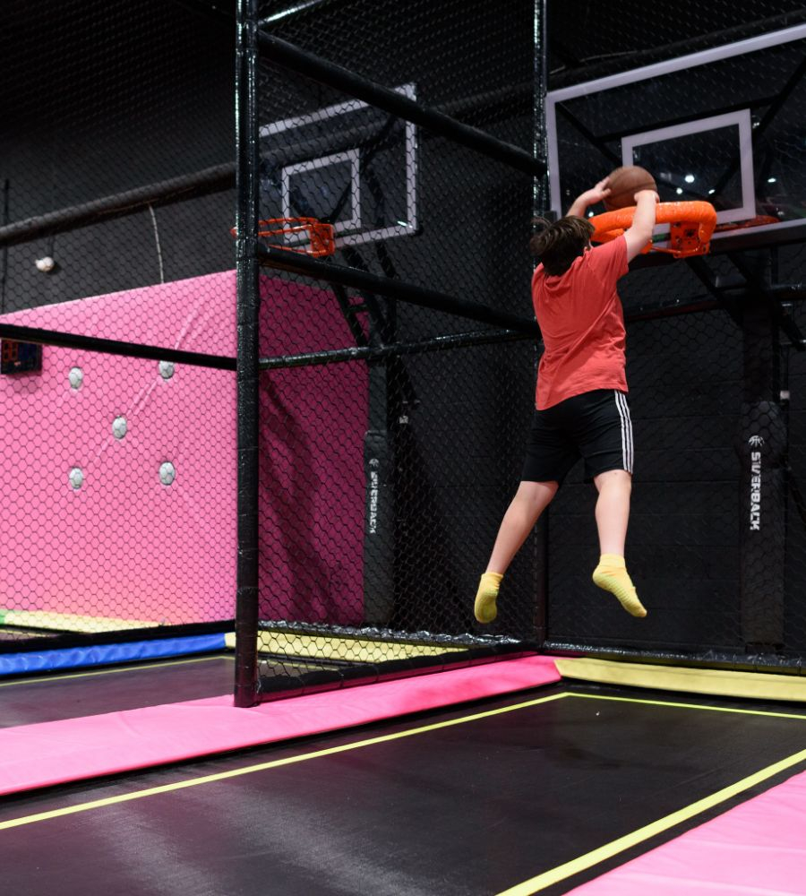 Basketball 3 soar to new heights with trampoline basketball 011